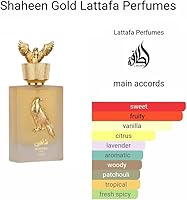 Lattafa Shaheen Gold Eau de Parfum 3.4oz — image 2