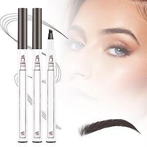 JUDUNA 3D Waterproof Magic Eyebrow Pencil Dark Brown 2-Pack Review