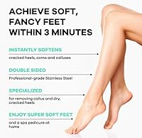 Dermasuri Callus Remover Foot Scrub with Foot Rasp File — image 4