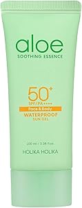 Holika Holika Aloe Waterproof Sun Cream 70mL SPF 50+ PA++++ Review