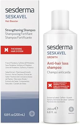 Sesderma SESKAVEL Strengthening Hair Shampoo 6.8 fl. Oz
