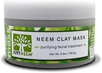 JustNeem French Clay Mask with Neem, 3.4oz — image 1