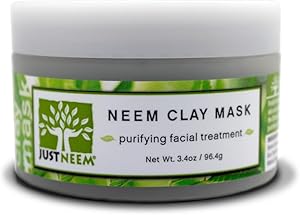 JustNeem French Clay Mask with Neem, 3.4oz Review