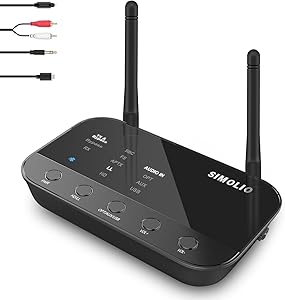 SIMOLIO JH-202D Bluetooth Transmitter Receiver Review