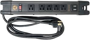 Southwire 5 Outlet All-Metal Magnetic Power Strip with 2.4A USB Review