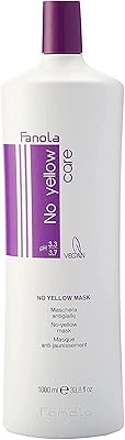 Fanola No Yellow Purple Hair Mask 33.8 Fl oz