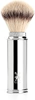 MÜHLE Shaving Brush with Fiber, Chrome-plated Metal Handle — image 1