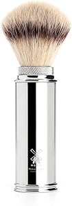 MÜHLE Shaving Brush with Fiber, Chrome-plated Metal Handle Review