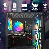 STGAubron Gaming PC Desktop, Intel 10th Gen G5905, Radeon RX 580 8GB, 16GB RAM, 1TB SSD — image 4
