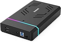 Inateck FE3003 RGB 3.5-Inch Hard Drive Enclosure, 20TB — image 1