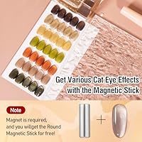 ADHERE Cat Eye Gel Nail Polish Set 12ML Autumn Collection — image 3