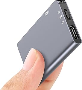 HEVAVW L810 128GB Magnetic Digital Voice Recorder Review