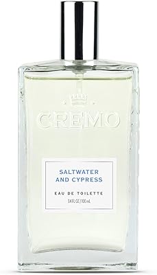 Cremo Saltwater Cypress Cologne Spray, 3.4 Fl Oz