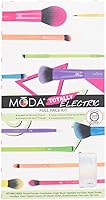 Moda Totally Electric 13pc Full Face Makeup Brush Set — image 9