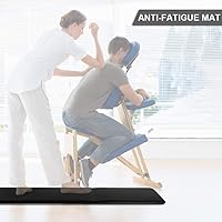 BestMassage Massage Table with Anti-Fatigue Mat — image 3
