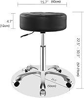Ainilaily Rolling Adjustable Stool — image 3