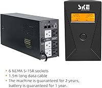 SKE SK600 600VA UPS Battery Backup and Surge Protector — image 5