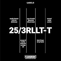 Kwadron 5 Round Liner Long Taper Tattoo Needles - Box of 20 — image 6