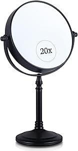 MIRRORVANA 20X Magnified Makeup Mirror with Stand Review
