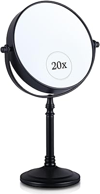 MIRRORVANA 20X Magnified Makeup Mirror with Stand