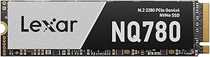 Lexar 2TB NQ780 SSD PCIe Gen4 NVMe M.2