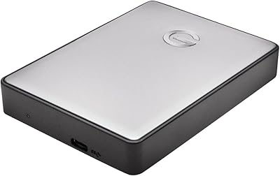 G-Technology 4TB G-DRIVE Mobile USB-C Portable External Hard Drive