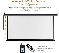 ZUEDA 120-inch Motorized Projector Screen — image 3