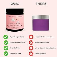 Irene Organics Organic Belly Butter for Pregnancy Stretch Mark Prevention 4oz — image 5