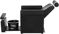 Buy-Rite Salon & Spa Equipment Mona Lisa Plumb Free Pedicure Chair - Black — image 8