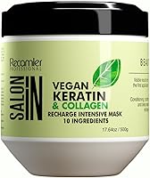 Recamier Professional Salon Vegan Keratin & Collagen Hair Recharge Intensive Mask 17.6oz — image 1