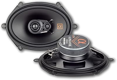 Alphasonik NS683 Neuron Series 6x8/5x7 3-Way Full-Range Car Audio Speakers
