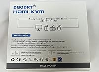 DGODRT 4-Port HDMI USB KVM Switch — image 8