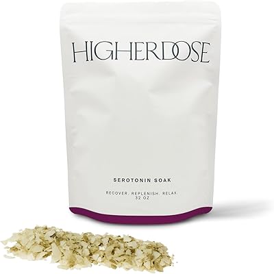 HigherDOSE Serotonin Soak Magnesium Bath Salts