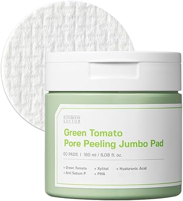 SUNGBOON EDITOR Green Tomato Pore Peeling Pad 60 Sheets