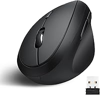 Perixx PERIMICE-719 Right-Handed Wireless Mini Vertical Mouse — image 1
