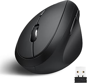 Perixx PERIMICE-719 Right-Handed Wireless Mini Vertical Mouse