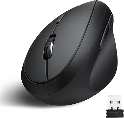Perixx PERIMICE-719 Right-Handed Wireless Mini Vertical Mouse