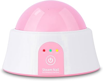 I·B·N G Steam Nail Polish Remover Machine - Pink