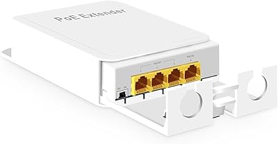MokerLink 4-Port Gigabit PoE Switch/Extender