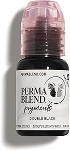 Perma Blend Double Black Microblading Ink 0.5oz