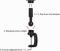 Hairginkgo Mannequin Head 14″ Real Hair Styling Training Head — image 6