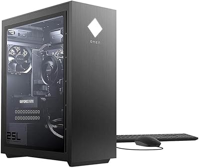 OMEN 25L Gaming Desktop PC, Intel Core i5-10400F, 512GB SSD, 8GB RAM