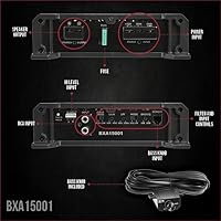 Belva BXA15001 1500W Peak BX-Series 2-Ohm Stable Class-A/B Monoblock Car Audio Amplifier — image 2