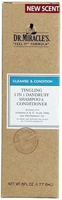 Dr. Miracle's Feel It Formula Tingling 2-in-1 Dandruff Shampoo & Conditioner 8.64oz