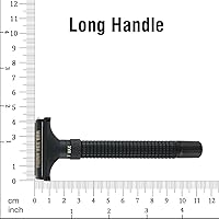 KWAN YEE GOR Full Brass Adjustable Safety Razor with 10 German Solingen Blades — image 3