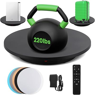 Flyrivergo 16.5-inch Motorized Photography Turntable