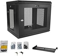 StarTech 9U Wall-Mount Server Rack Cabinet — image 2