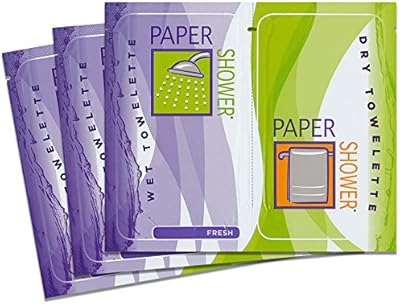 Paper Shower-Fresh 120 Body Wipe Packs