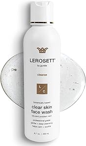 LEROSETT Clear Skin Face Wash 6.7oz Review