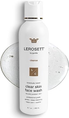 LEROSETT Clear Skin Face Wash 6.7oz